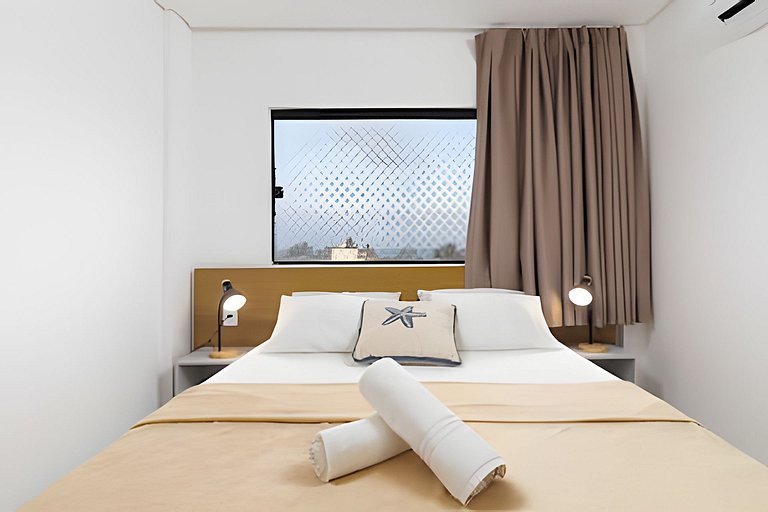 Lindo e Confortável Flat na Praia Tamandaré #301