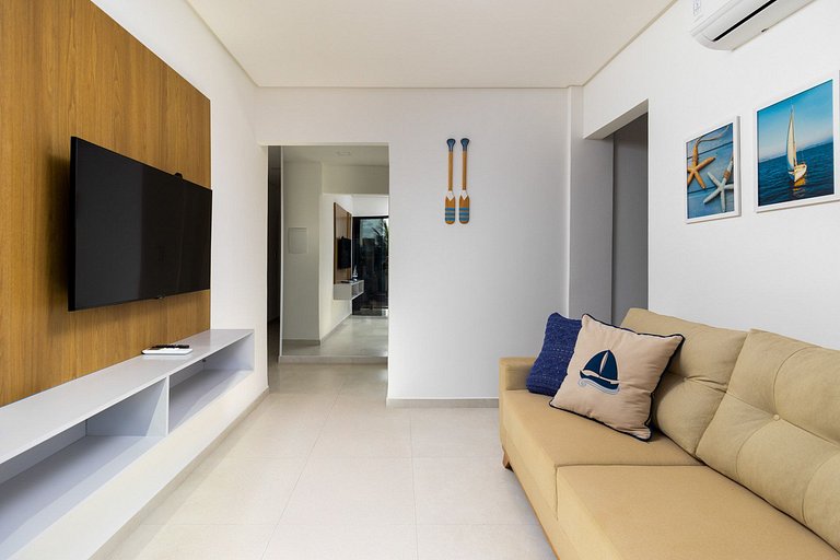 Flat lindo e aconchegante na Praia de Tamandaré, unidade 101