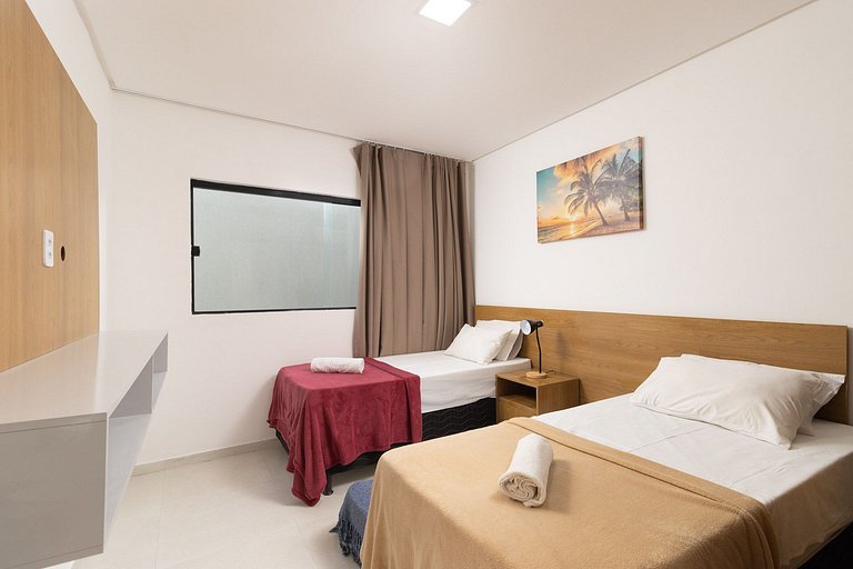 Flat lindo e aconchegante na Praia de Tamandaré, unidade 101