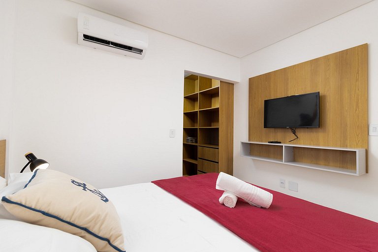 Lindo e Confortável Flat na Praia Tamandaré #201