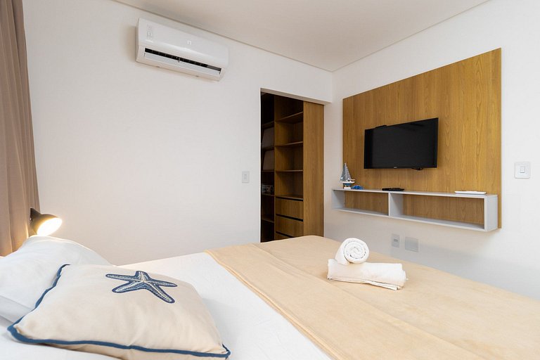 Lindo e Confortável Flat na Praia Tamandaré #301