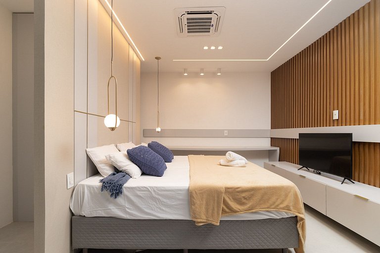 Jacuzzi 360° Rooftop Vista Mar Perto de Carneiros