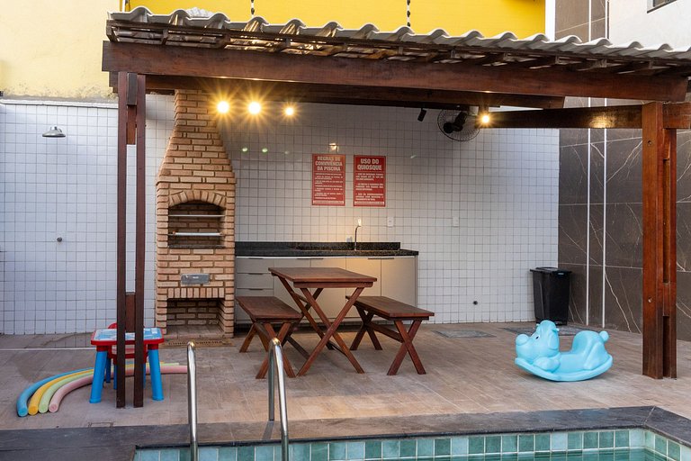 Jacuzzi 360° Rooftop Vista Mar Perto de Carneiros