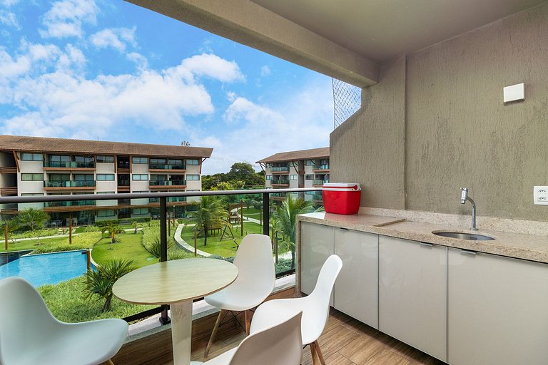 Incrível Resort luxuoso Polinésia Muro Alto