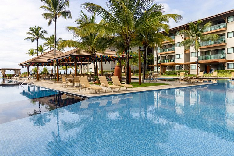 Incrível Resort luxuoso Polinésia Muro Alto