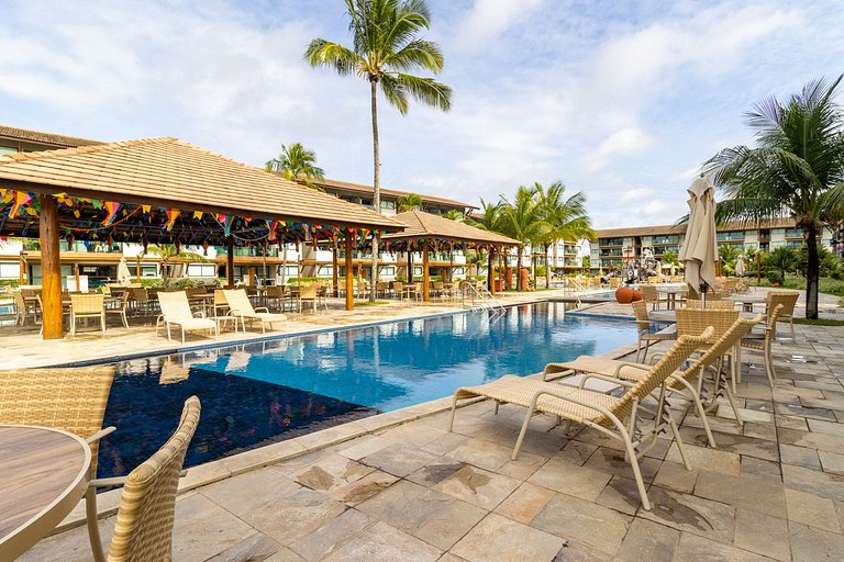 Incrível Resort luxuoso Polinésia Muro Alto