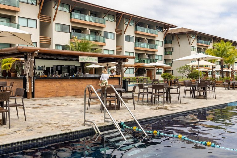 Incrível Resort luxuoso Polinésia Muro Alto