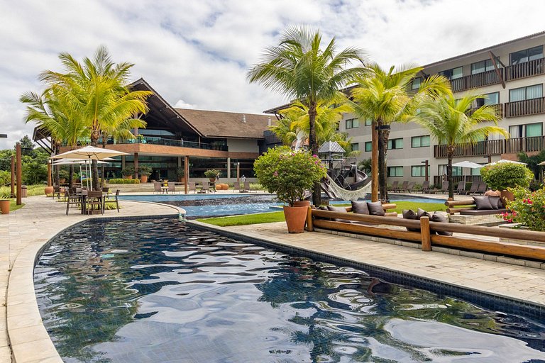 Incrível Resort luxuoso Polinésia Muro Alto