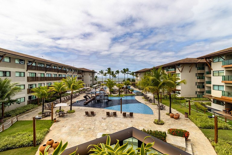 Incrível Resort luxuoso Polinésia Muro Alto