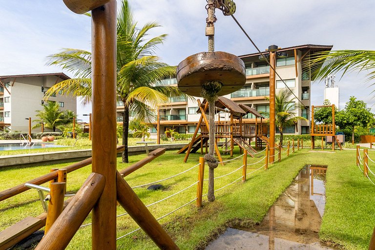 Incrível Resort luxuoso Polinésia Muro Alto