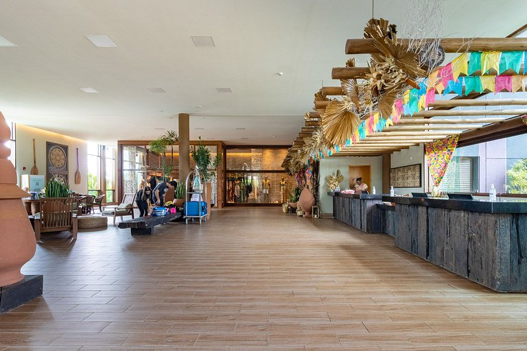 Incrível Resort luxuoso Polinésia Muro Alto
