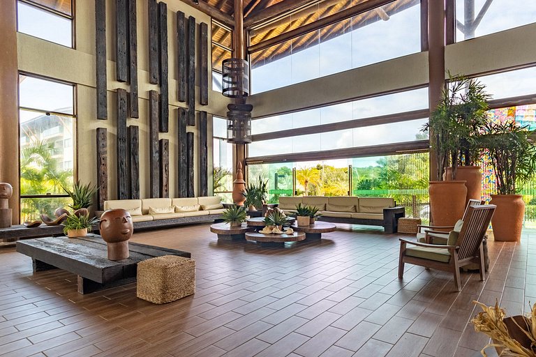 Incrível Resort luxuoso Polinésia Muro Alto