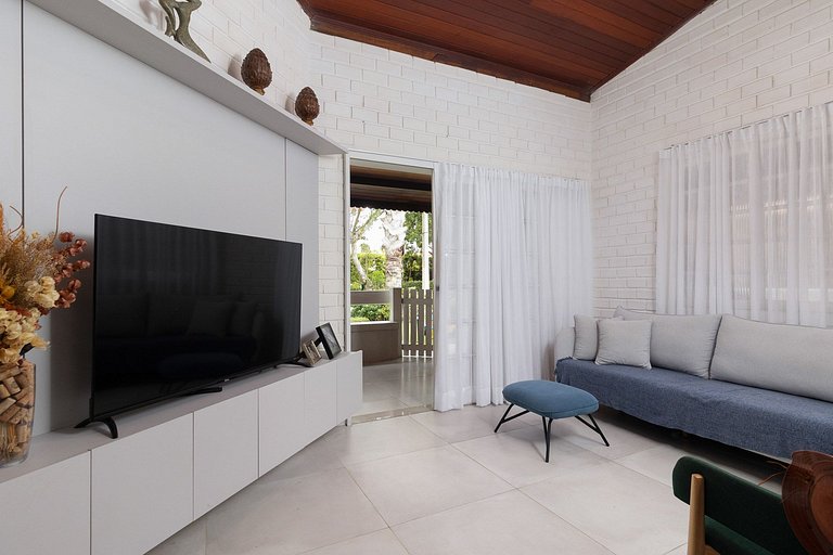 Casa 6 Suites p/ 20 - Sauna e Campo em Gravata