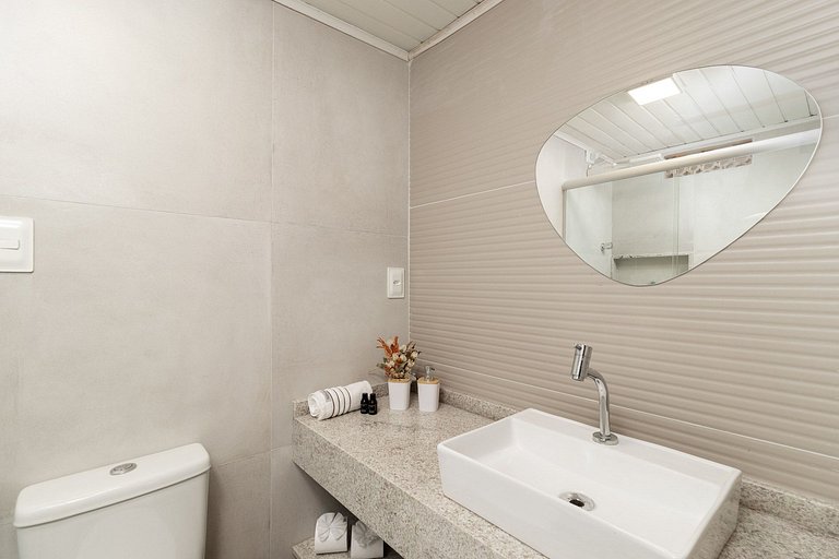 Casa 6 Suites p/ 20 - Sauna e Campo em Gravata