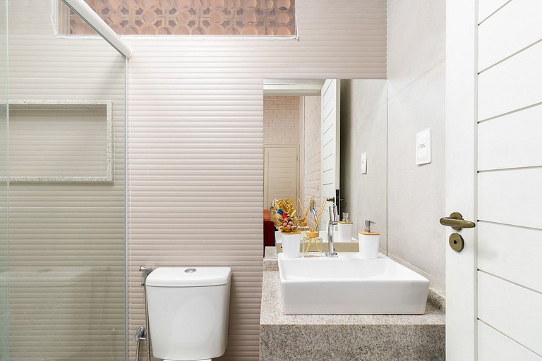 Casa 6 Suites p/ 20 - Sauna e Campo em Gravata