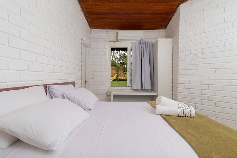 Casa 6 Suites p/ 20 - Sauna e Campo em Gravata