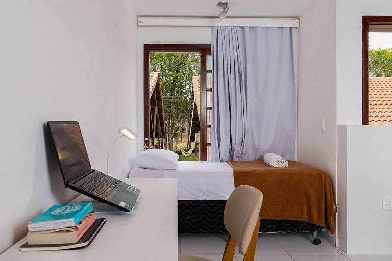 Casa 6 Suites p/ 20 - Sauna e Campo em Gravata