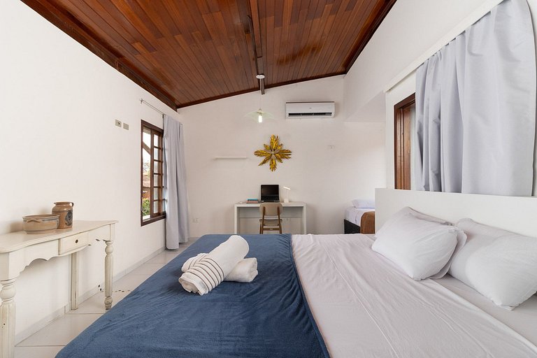 Casa 6 Suites p/ 20 - Sauna e Campo em Gravata