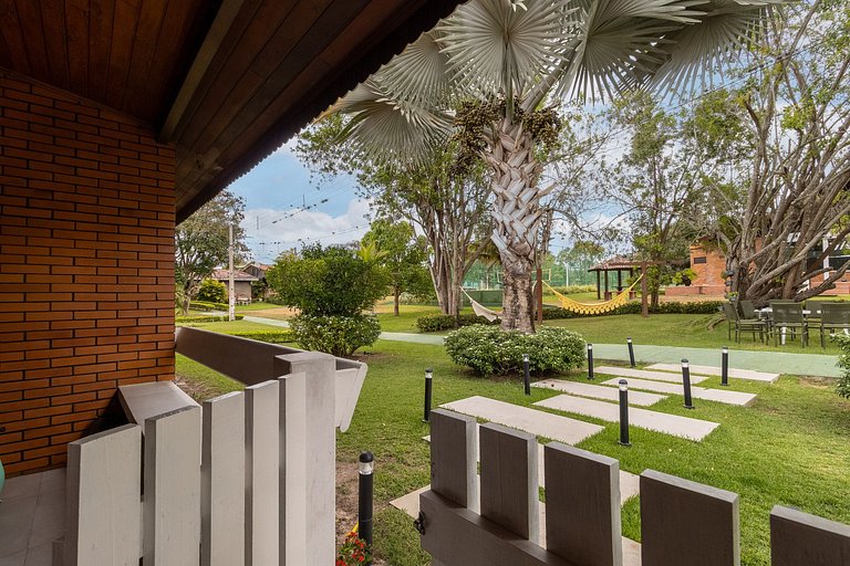 Casa 6 Suites p/ 20 - Sauna e Campo em Gravata