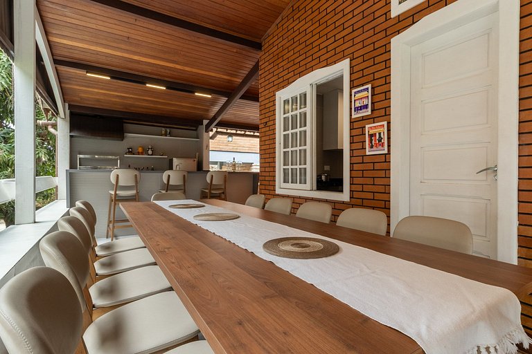 Casa 6 Suites p/ 20 - Sauna e Campo em Gravata