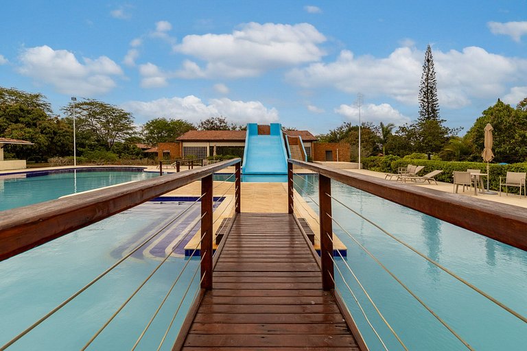 Casa 6 Suites p/ 20 - Sauna e Campo em Gravata