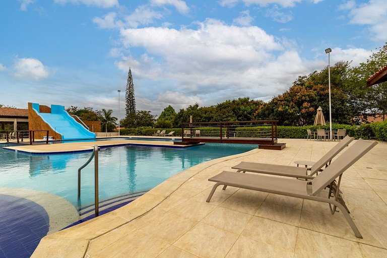 Casa 6 Suites p/ 20 - Sauna e Campo em Gravata