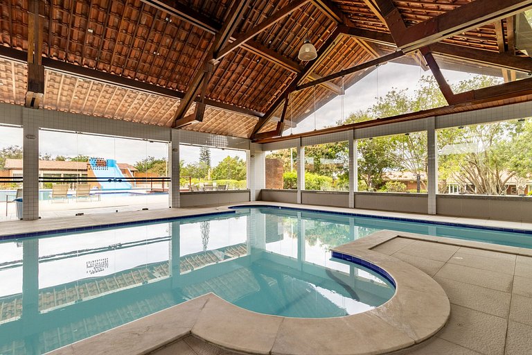 Casa 6 Suites p/ 20 - Sauna e Campo em Gravata