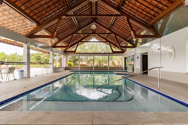 Casa 6 Suites p/ 20 - Sauna e Campo em Gravata