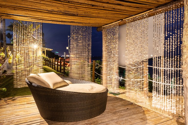 Incrível Resort luxuoso Polinésia Muro Alto