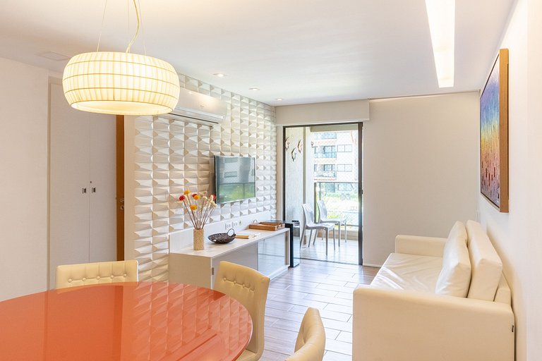 Luxuoso Flat Resort La Fleur Polinésia Muro Alto