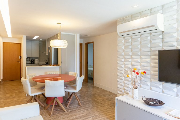 Luxuoso Flat Resort La Fleur Polinésia Muro Alto
