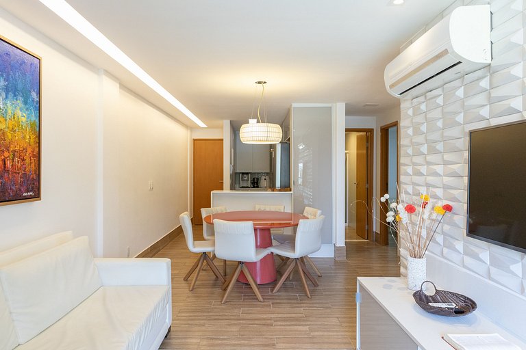 Luxuoso Flat Resort La Fleur Polinésia Muro Alto