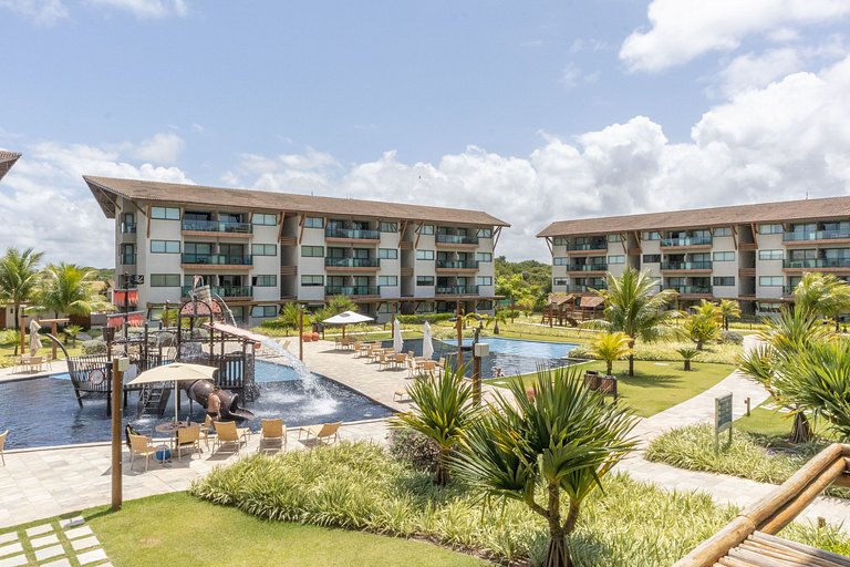 Luxuoso Flat Resort La Fleur Polinésia Muro Alto