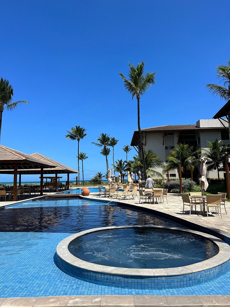 Luxuoso Flat Resort La Fleur Polinésia Muro Alto