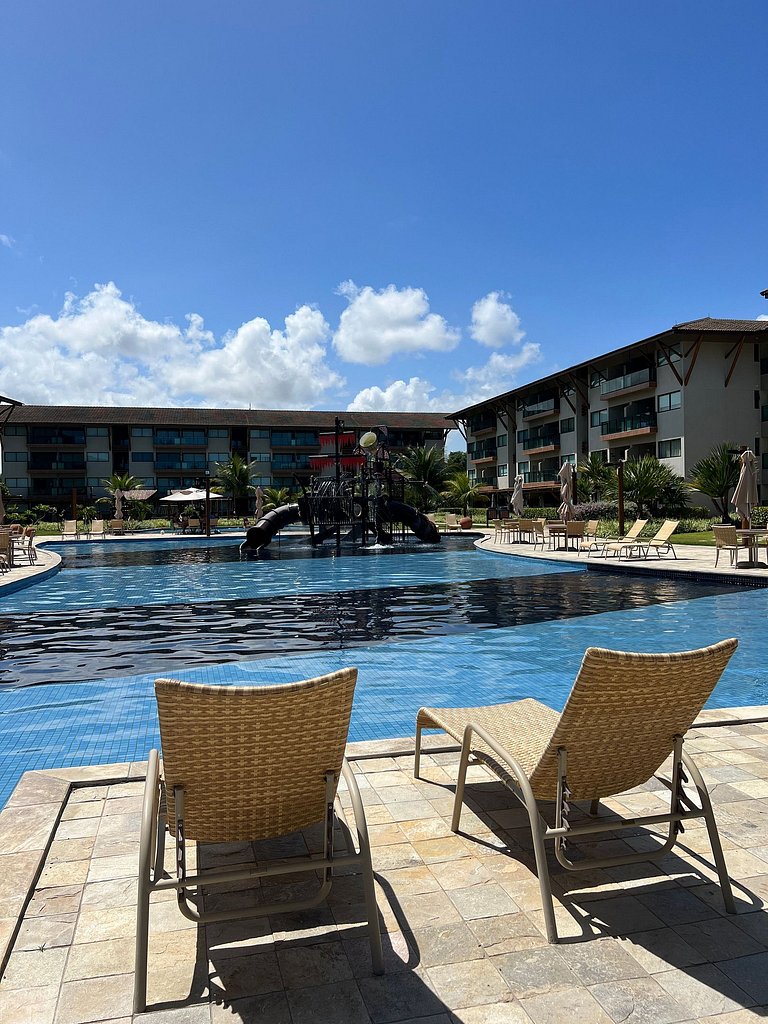 Luxuoso Flat Resort La Fleur Polinésia Muro Alto