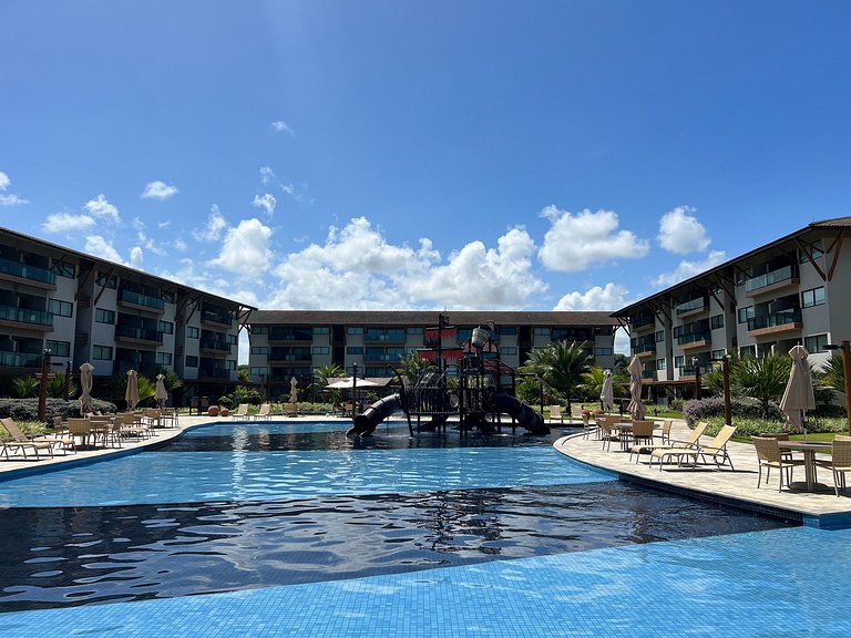 Luxuoso Flat Resort La Fleur Polinésia Muro Alto