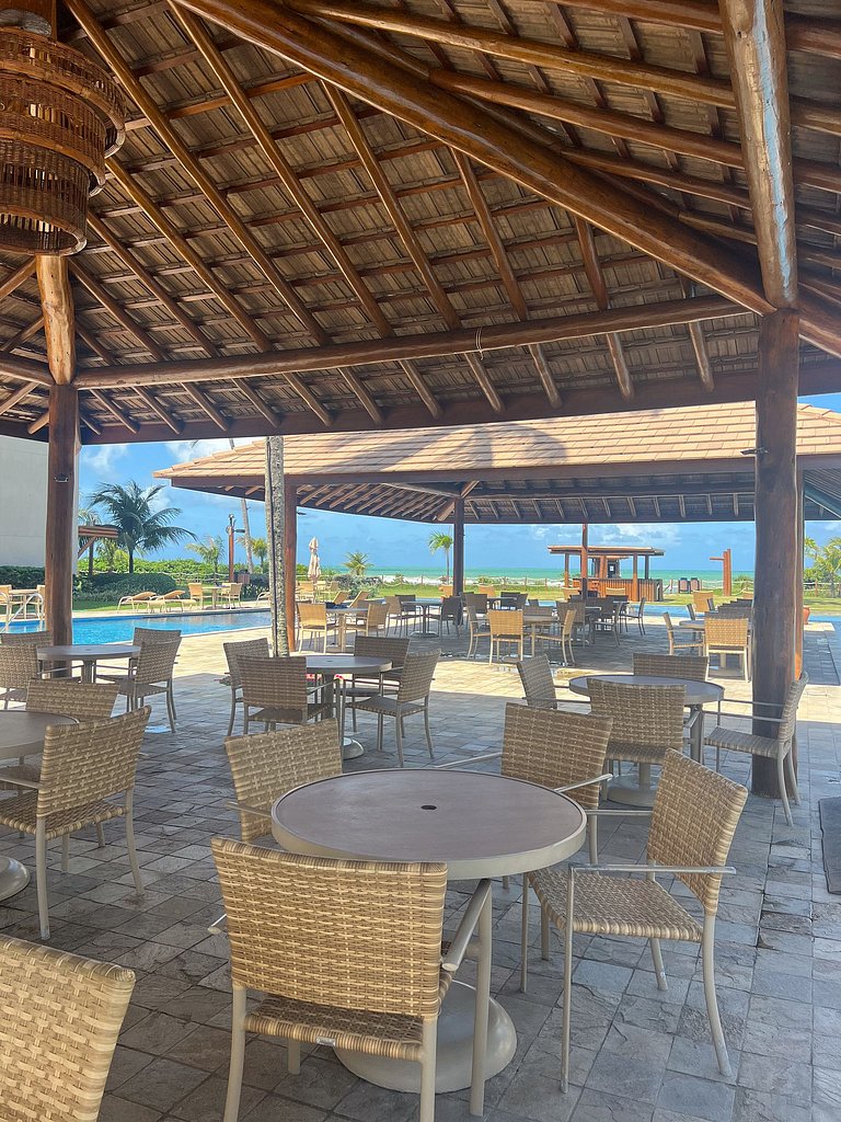 Luxuoso Flat Resort La Fleur Polinésia Muro Alto