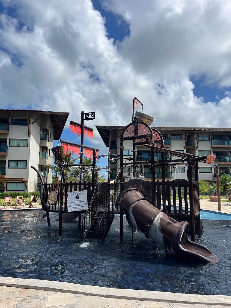 Luxuoso Flat Resort La Fleur Polinésia Muro Alto