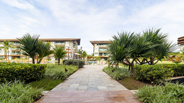 Luxuoso Flat Resort La Fleur Polinésia Muro Alto