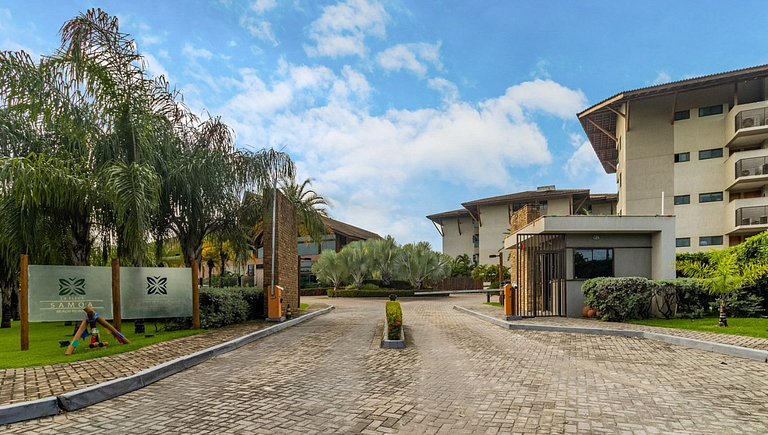 Luxuoso Flat Resort La Fleur Polinésia Muro Alto