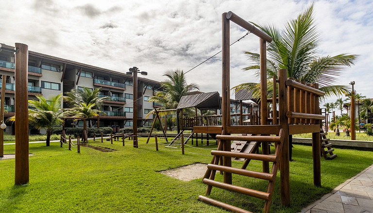 Luxuoso Flat Resort La Fleur Polinésia Muro Alto
