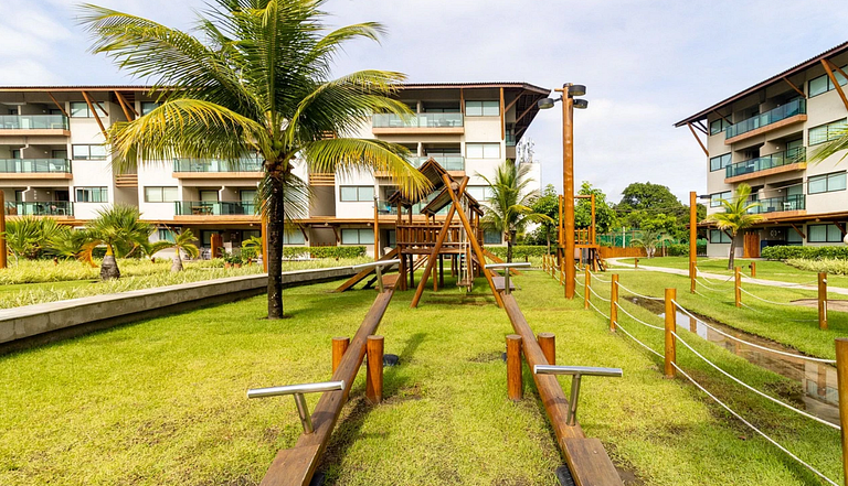 Luxuoso Flat Resort La Fleur Polinésia Muro Alto