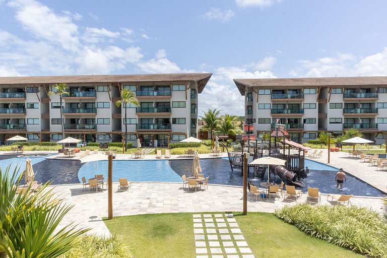 Luxuoso Flat Resort La Fleur Polinésia Muro Alto