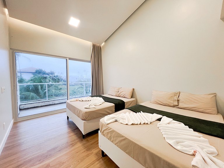 Luxo em Muro Alto - 6 suítes com piscina e jacuzzi
