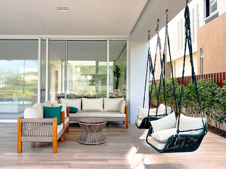 Luxo em Muro Alto - 6 suítes com piscina e jacuzzi