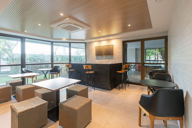 Flat ao lado do Riomar Shopping | Luxo em Recife