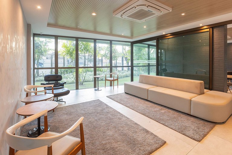 Flat ao lado do Riomar Shopping | Luxo em Recife