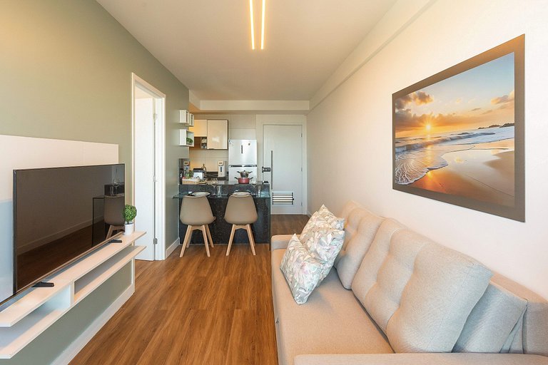 Flat ao lado do Riomar Shopping | Luxo em Recife
