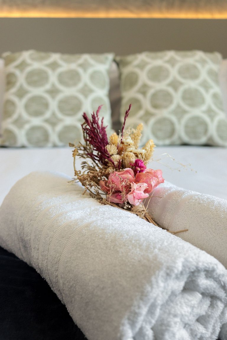 Flat Completo Varanda no Resort Malia - Muro Alto