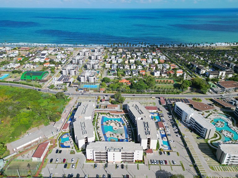 Flat Térreo Varanda Resort Malia Praia Muro Alto